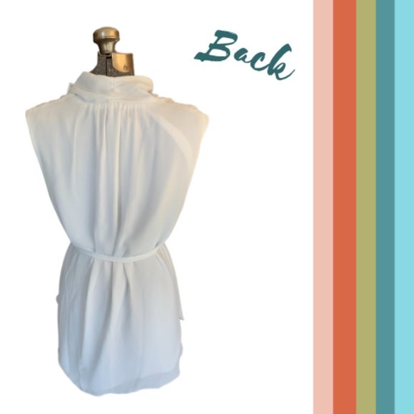 Gorgeous Sleeveless Blouse - Picture 3 of 4